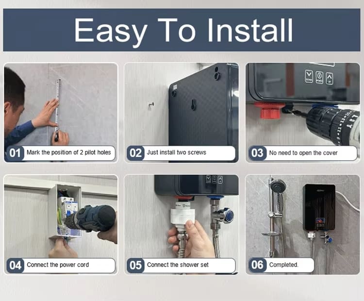 MukaTech Heater Installation Steps